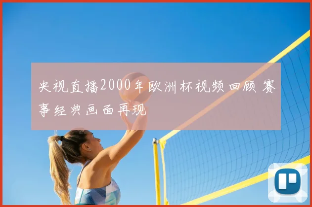 央视直播2000年欧洲杯视频回顾 赛事经典画面再现